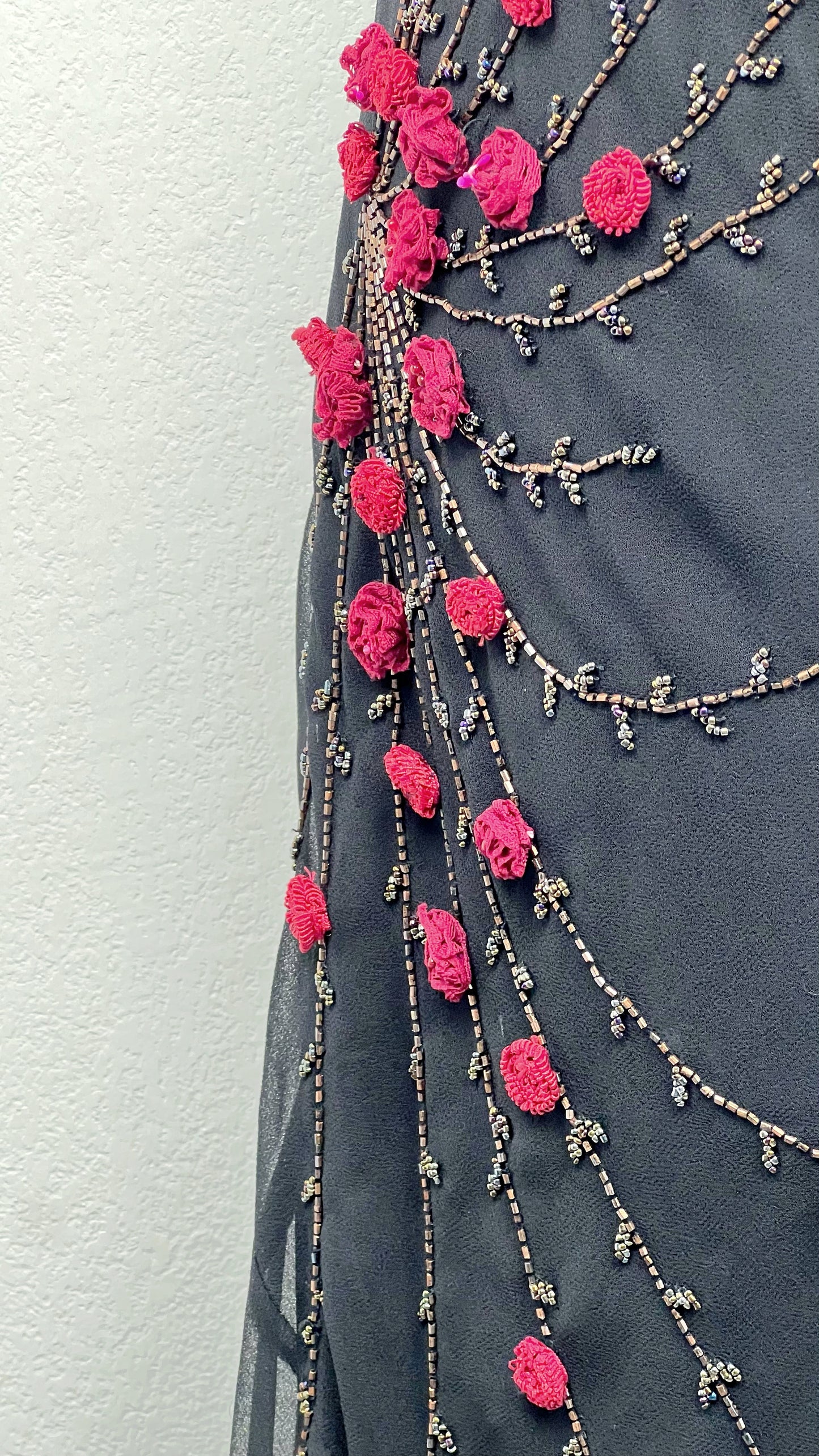 Midnight Rose Bloom Dress