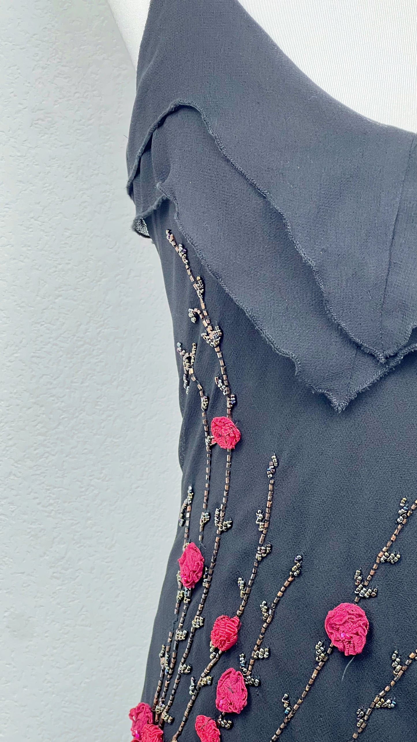 Midnight Rose Bloom Dress