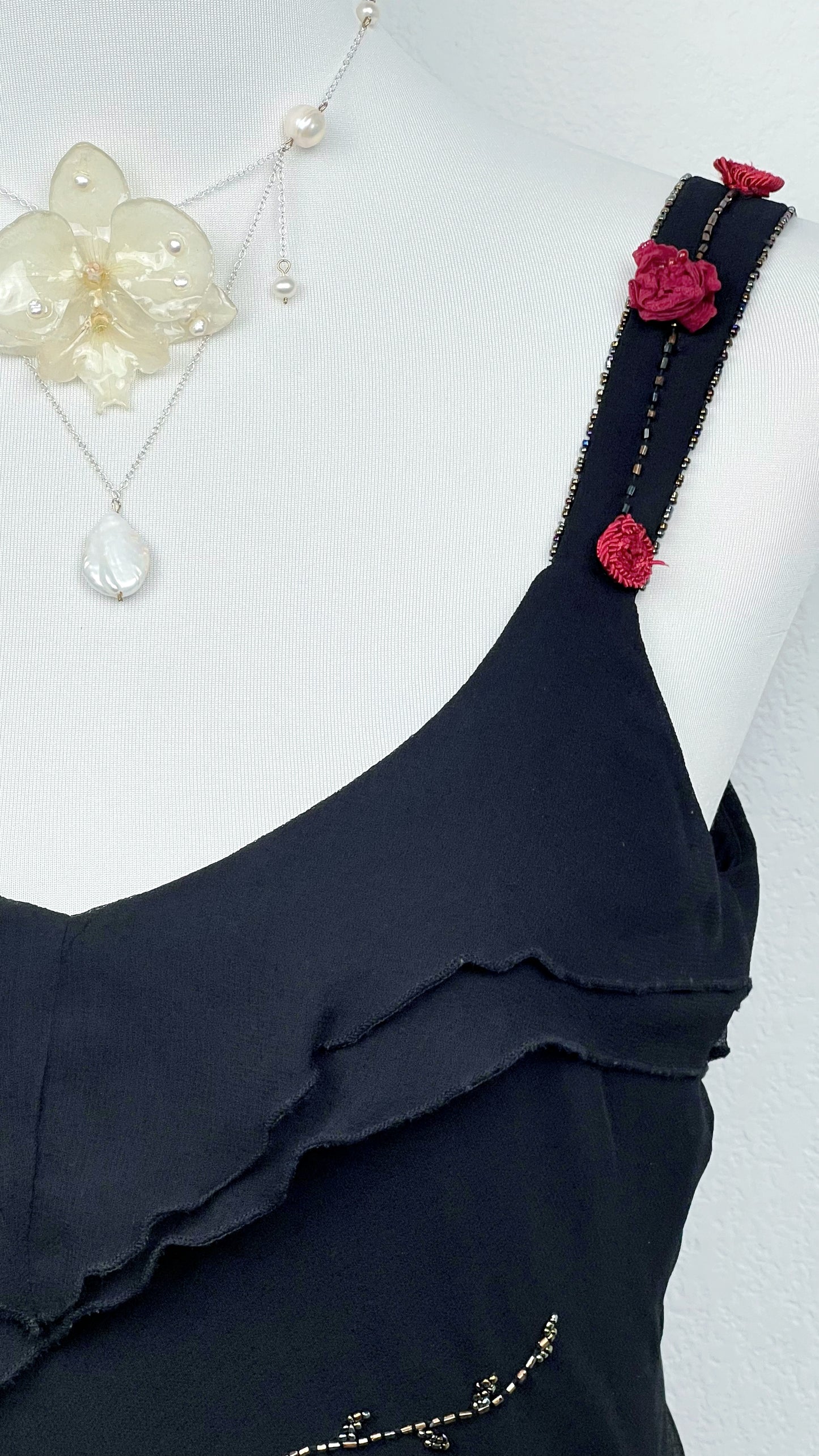 Midnight Rose Bloom Dress