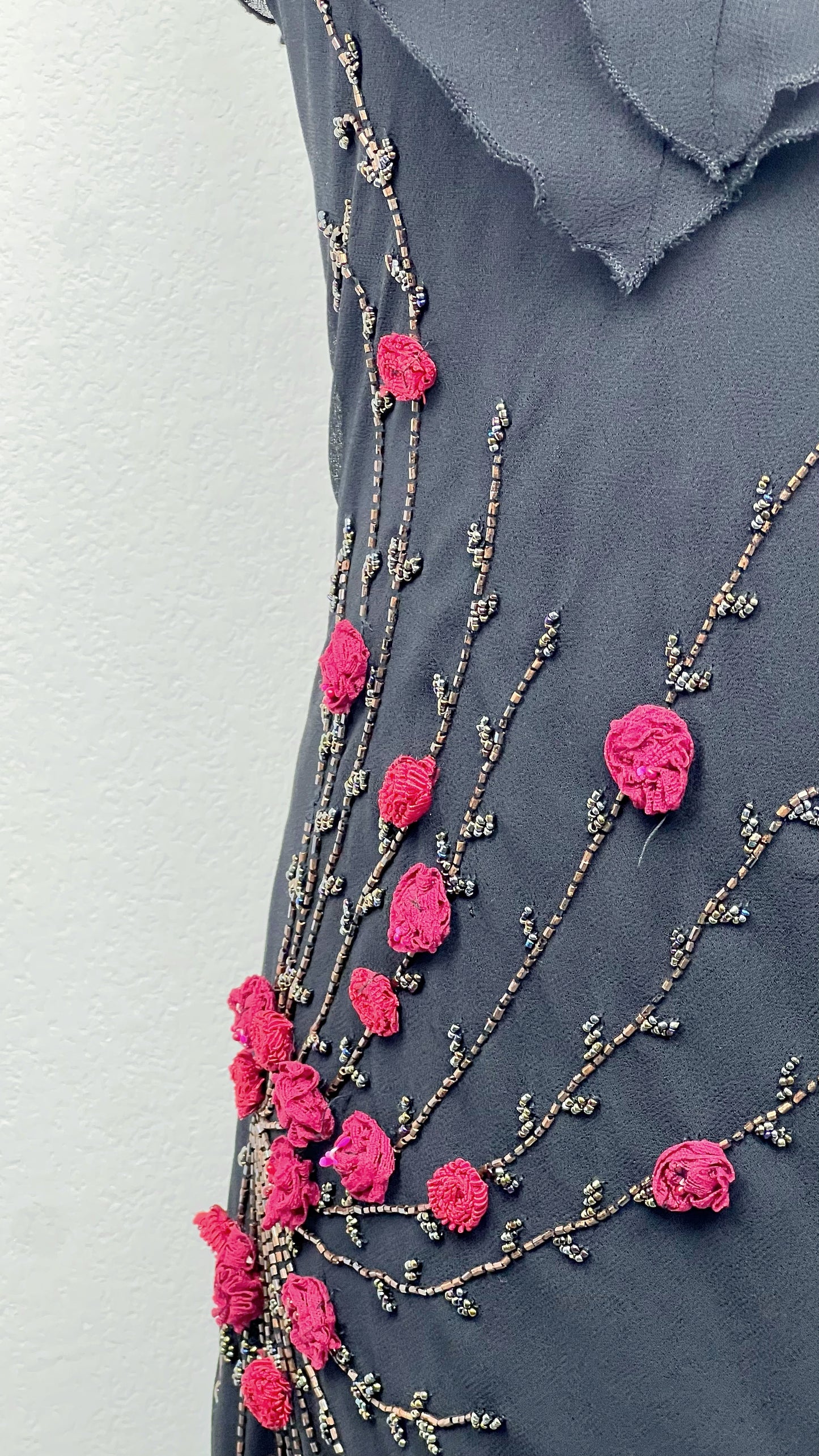 Midnight Rose Bloom Dress