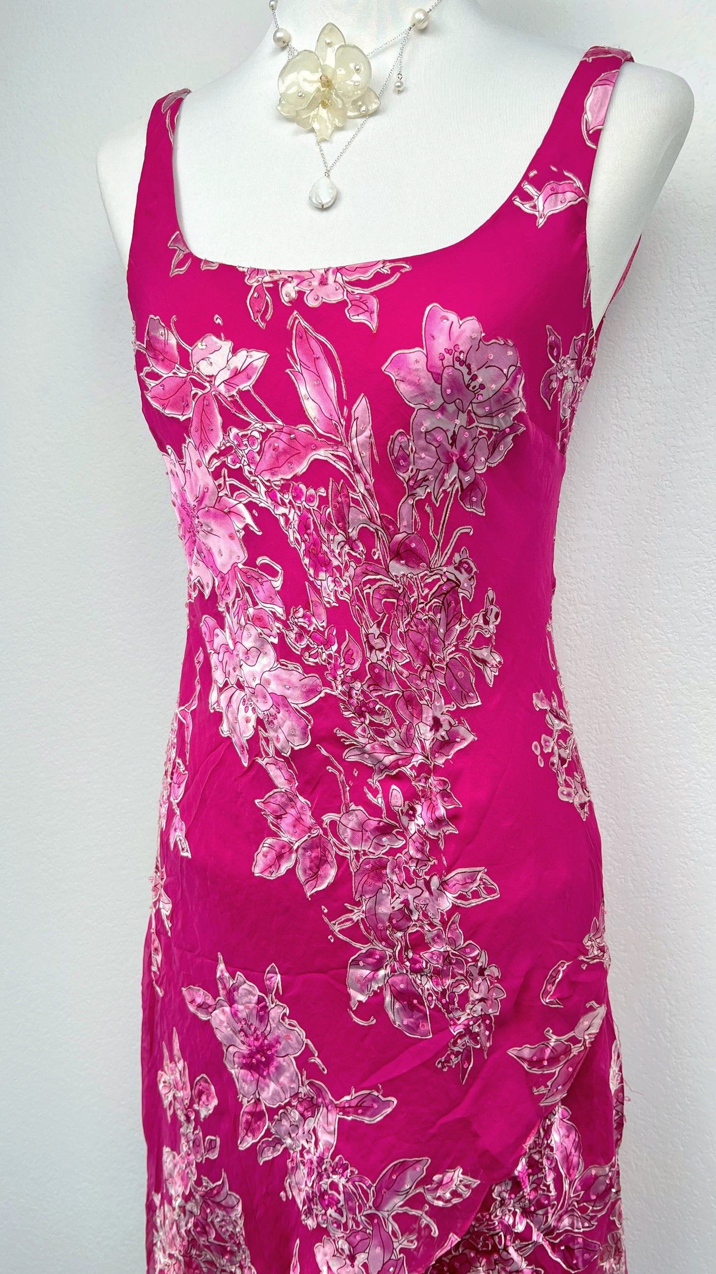 Fuchsia Bloom Dress