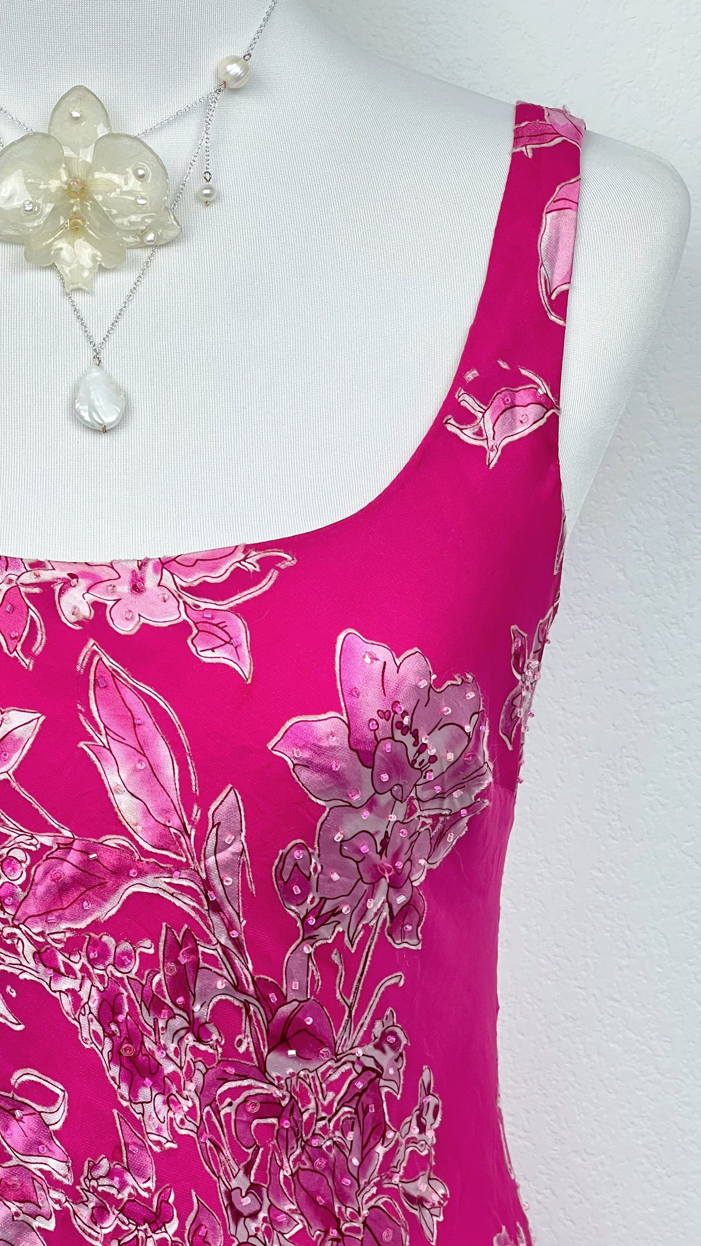 Fuchsia Bloom Dress
