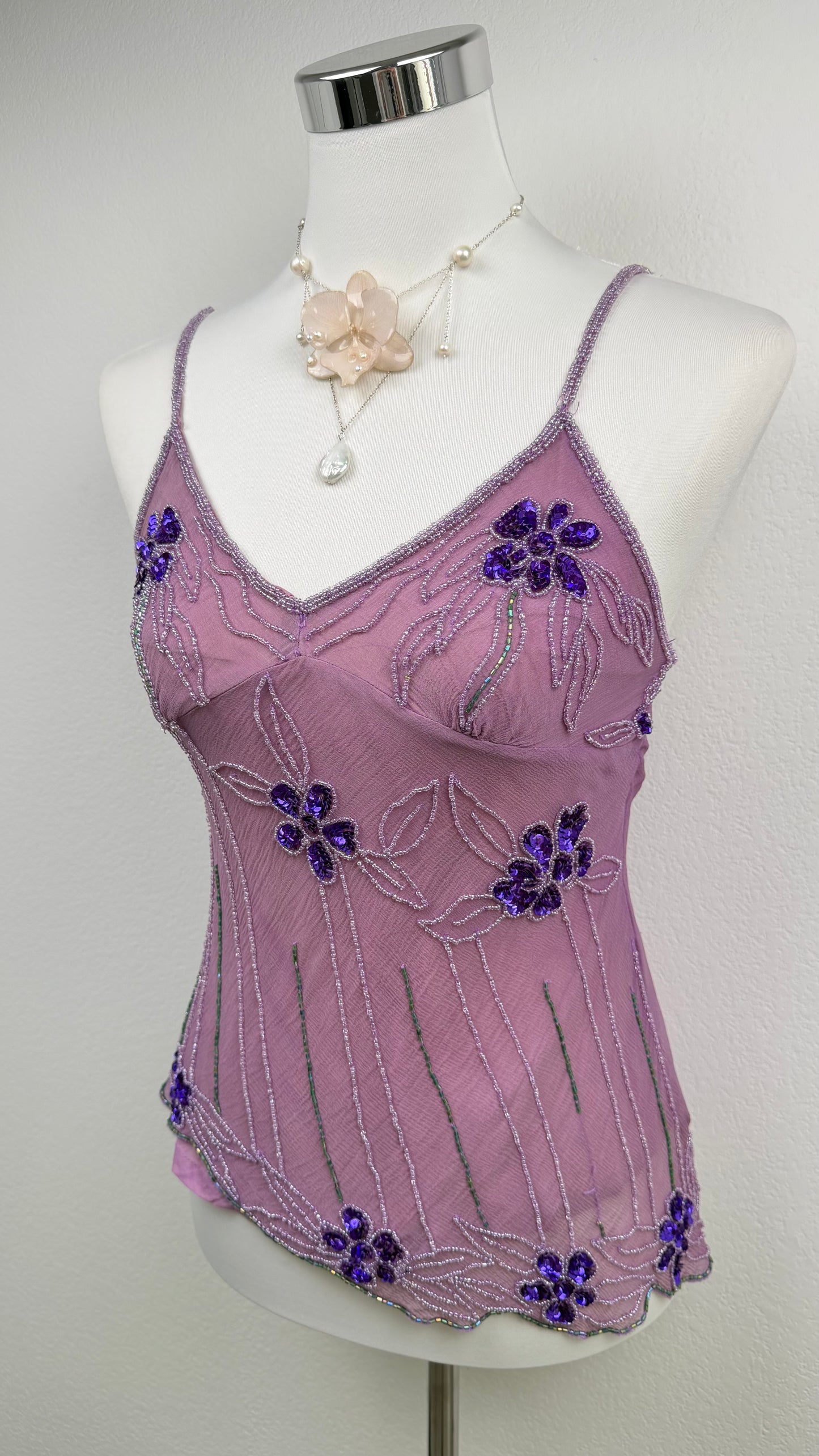Silk Lilavelle Bloom Top