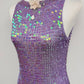 Violet Stardust Top