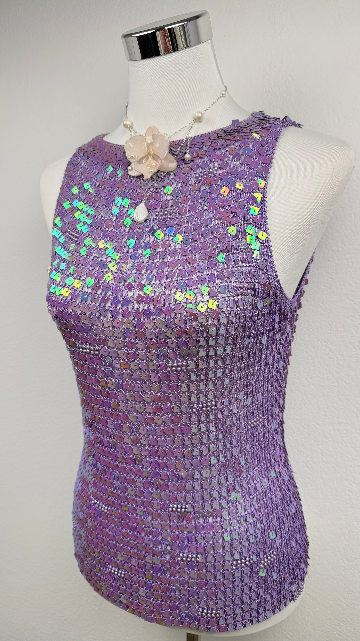 Violet Stardust Top