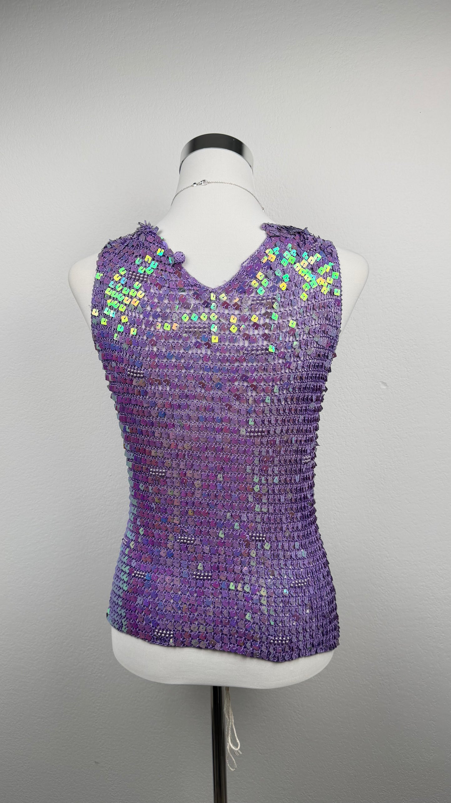 Violet Stardust Top