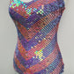 Candy Prism Sequin Top