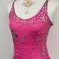 RARE Electric Pink Butterfly Top