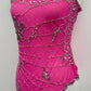 RARE Electric Pink Butterfly Top