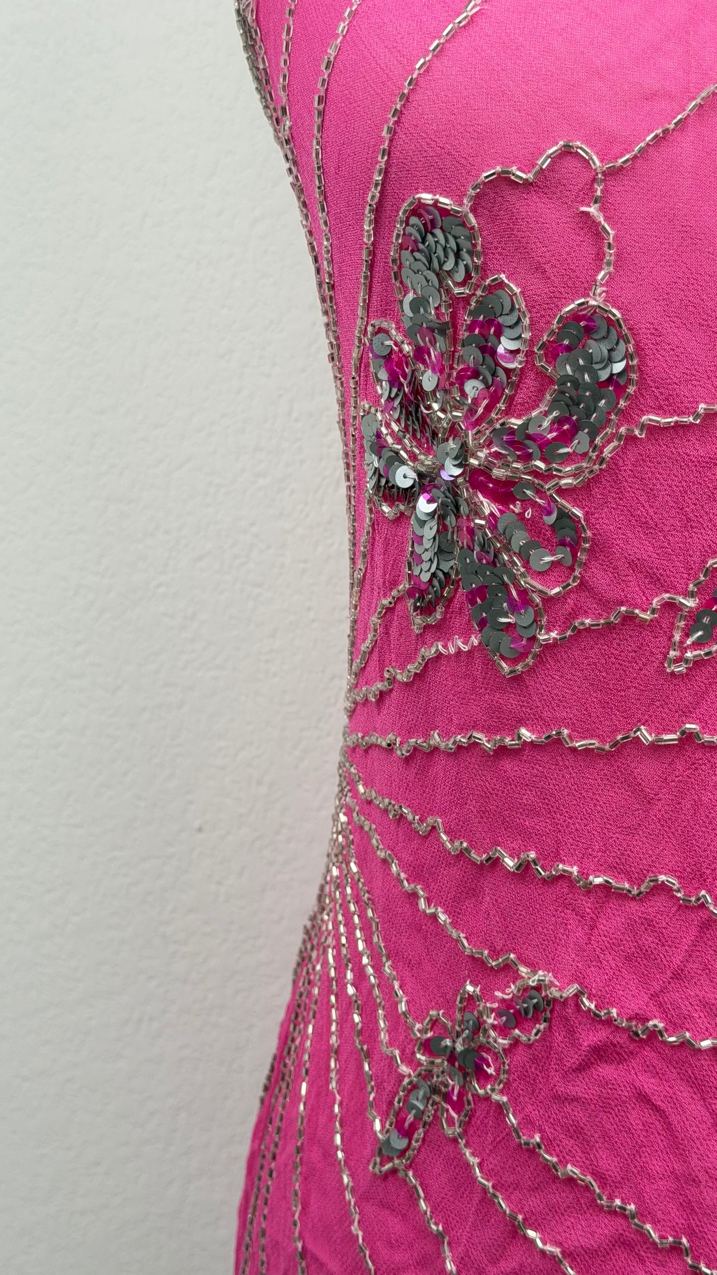 RARE Electric Pink Butterfly Top