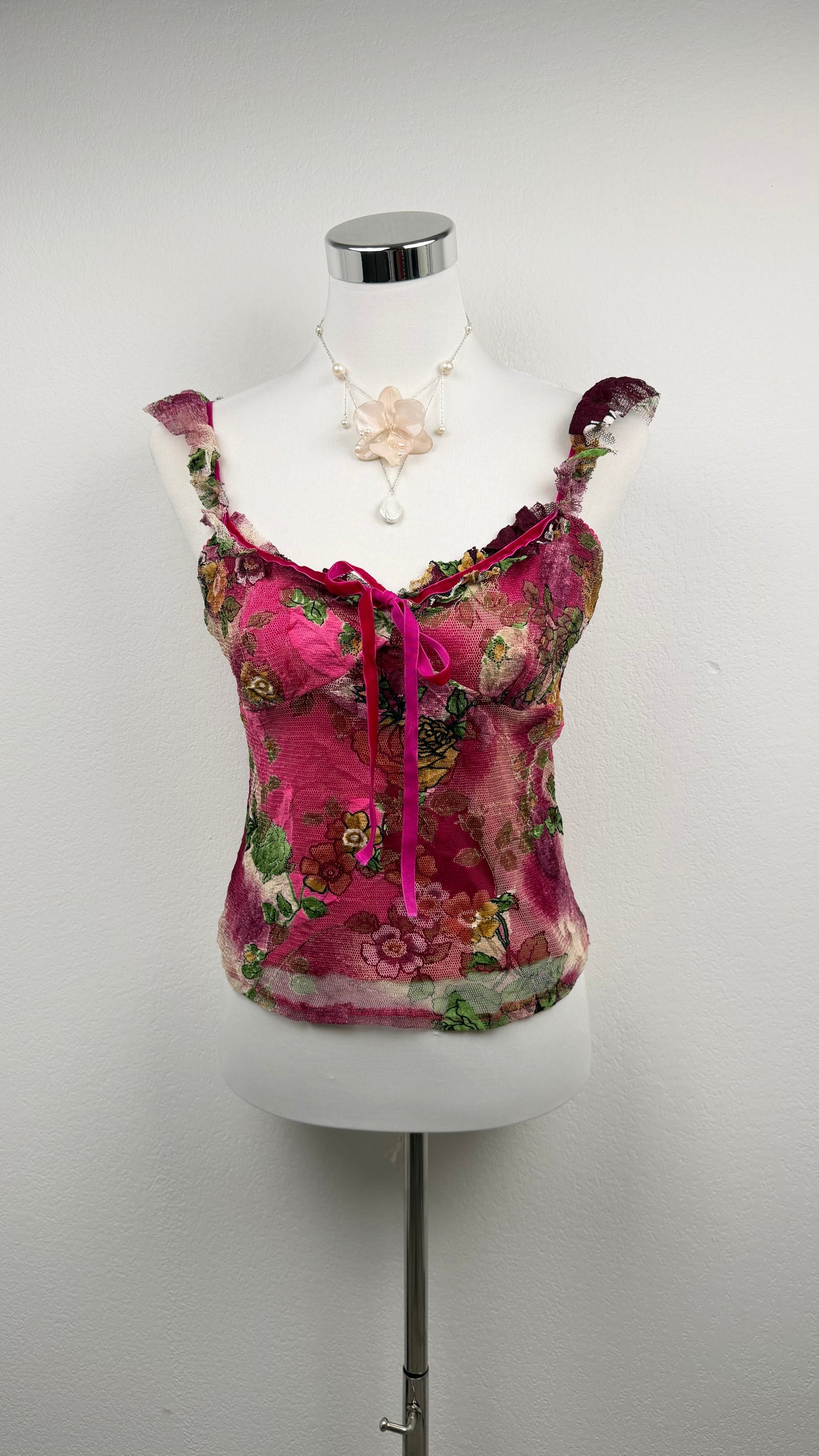 Wildflower Muse Mesh Top