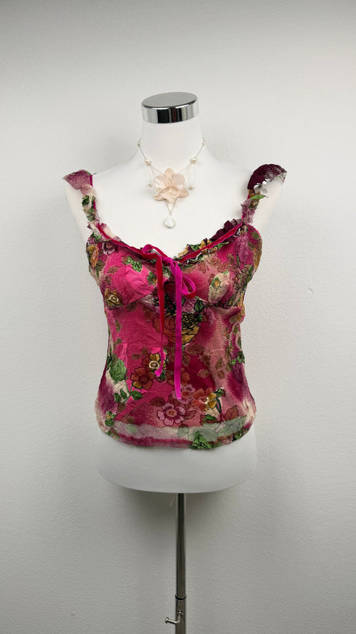 Wildflower Muse Mesh Top