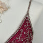RARE Crimson Stardust Beaded Top