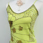 Golden Lime Butterfly Top