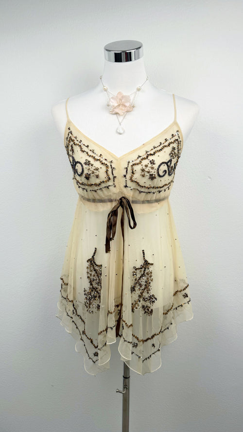 RARE Moonlight Étoile Beaded Top