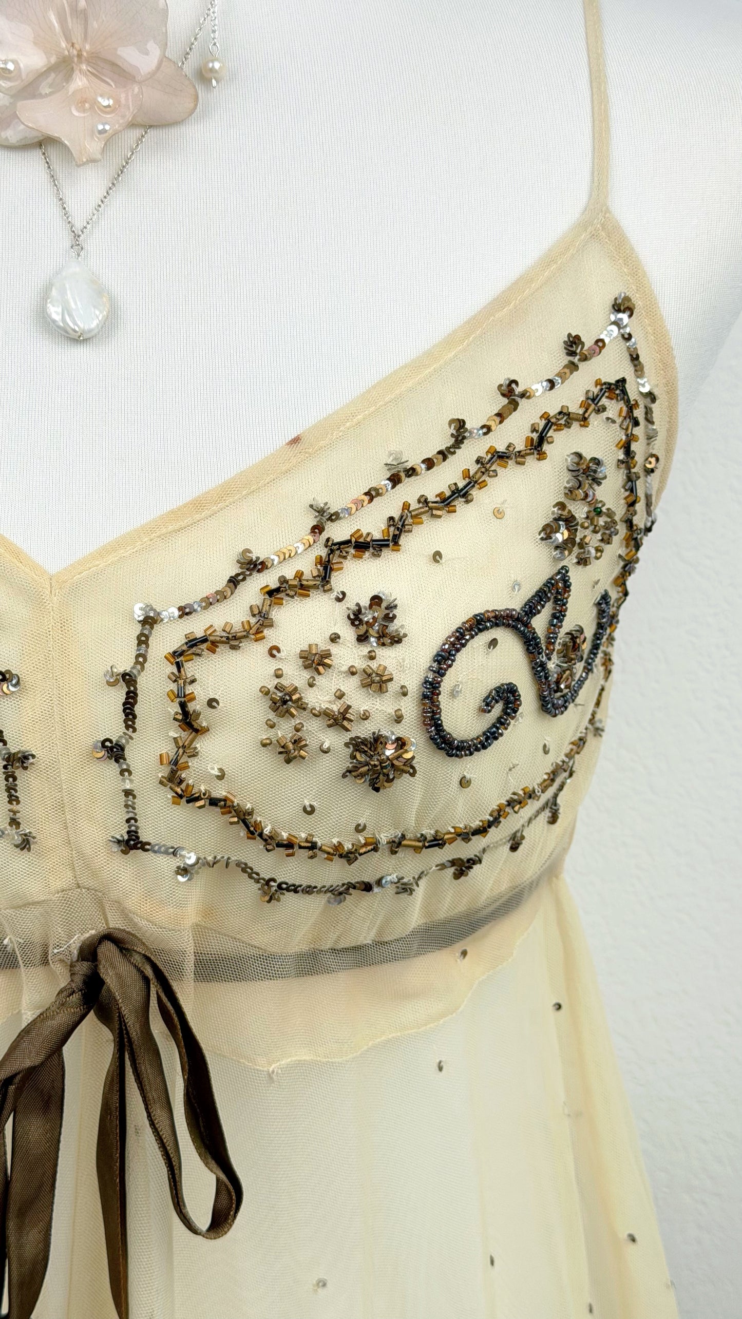 RARE Moonlight Étoile Beaded Top