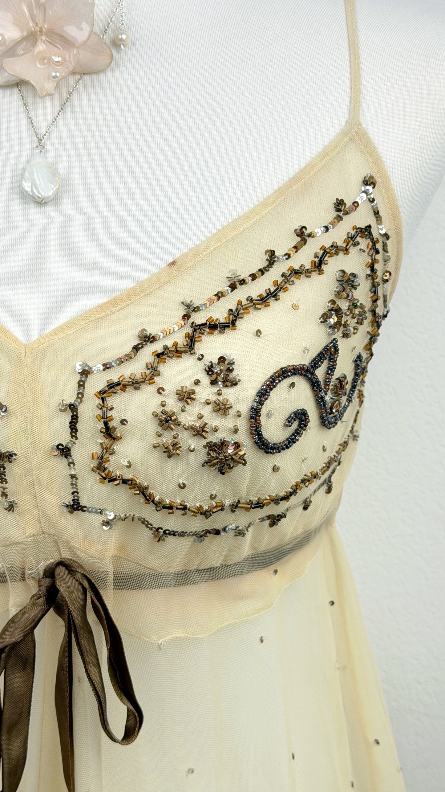 RARE Moonlight Étoile Beaded Top