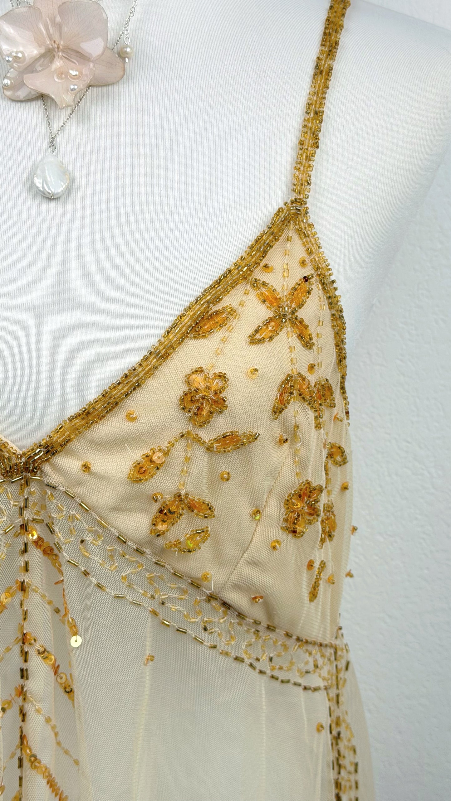 Golden Monarch Fairy Top
