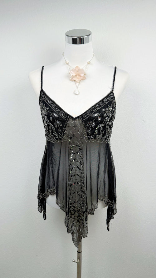 Midnight Eclipse Butterfly Top