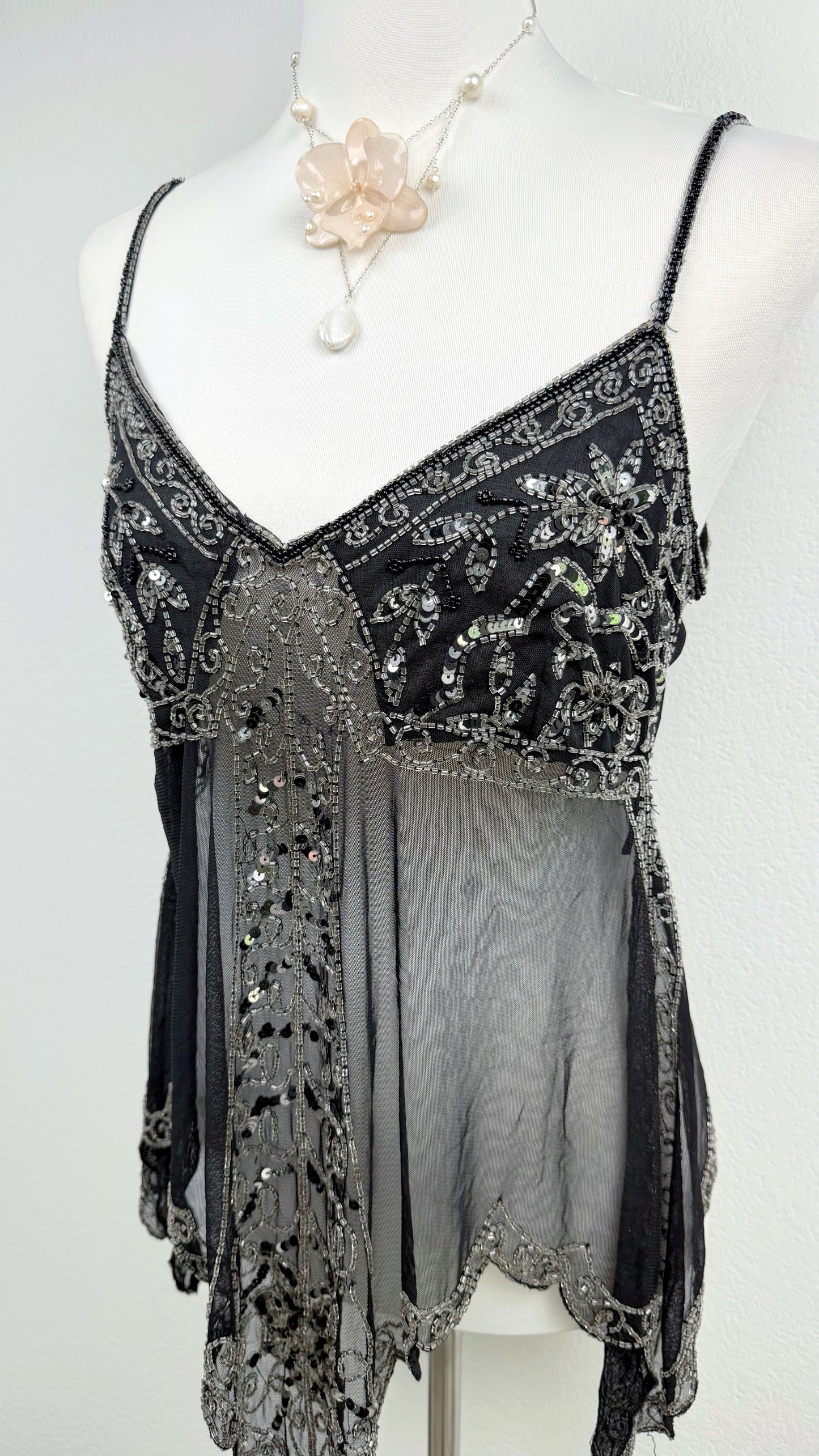 Midnight Eclipse Butterfly Top