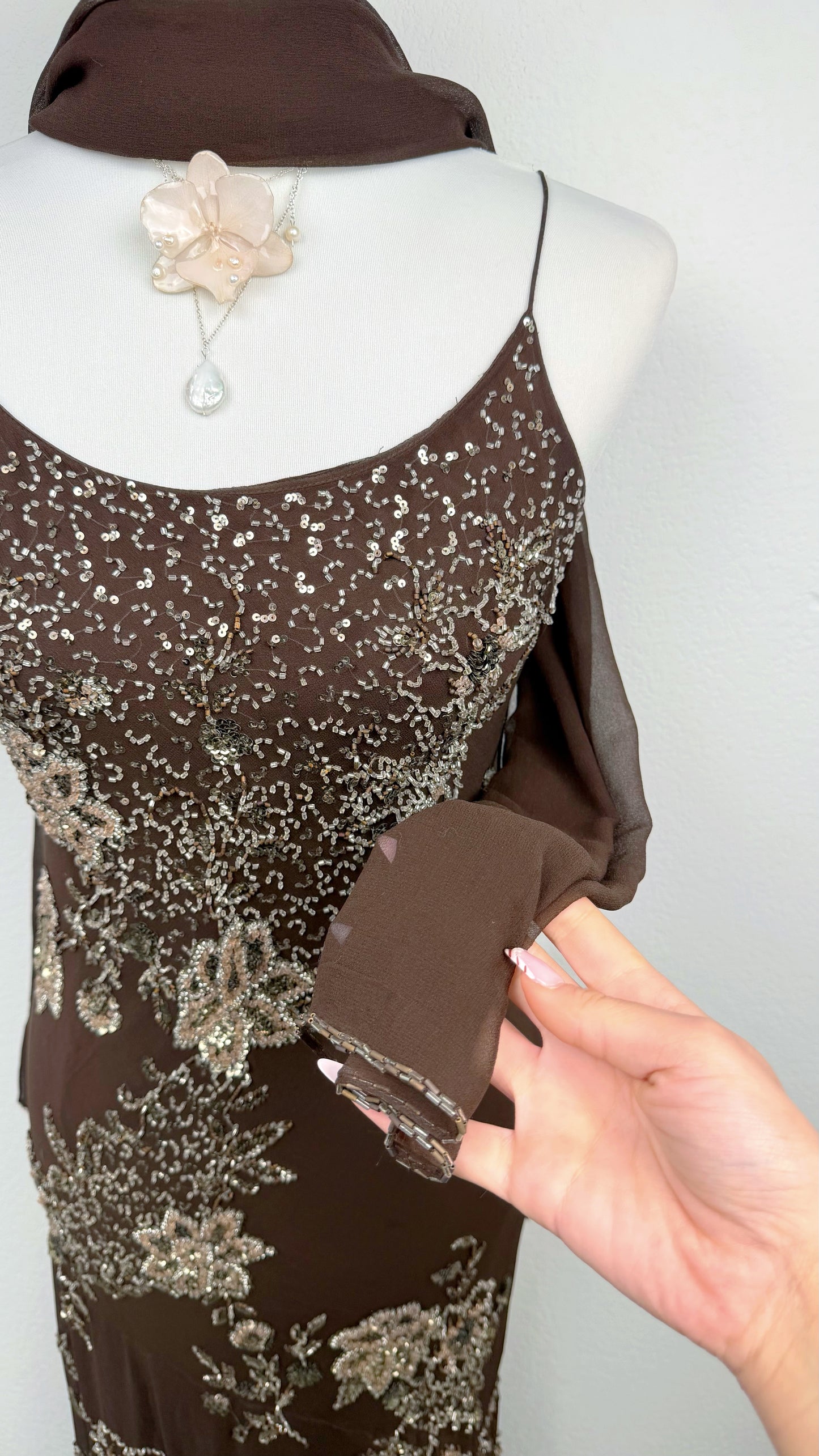 La Femme Chocolate Stardust Silk