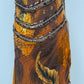 Golden Phoenix Silk Dress