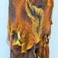 Golden Phoenix Silk Dress