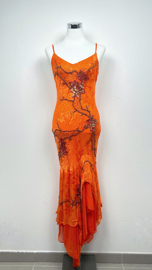 Fire Blossom Gown