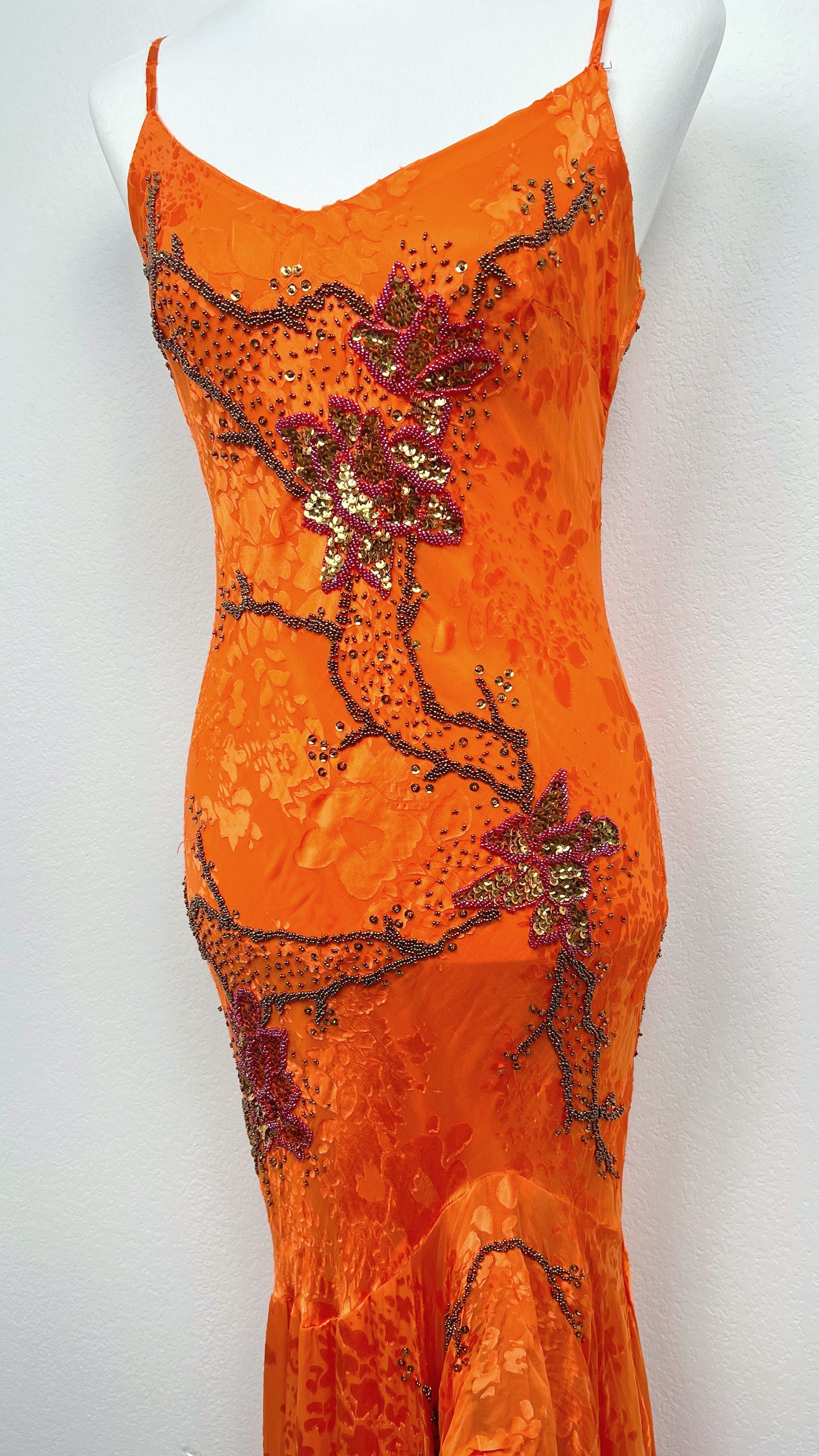 Fire Blossom Gown