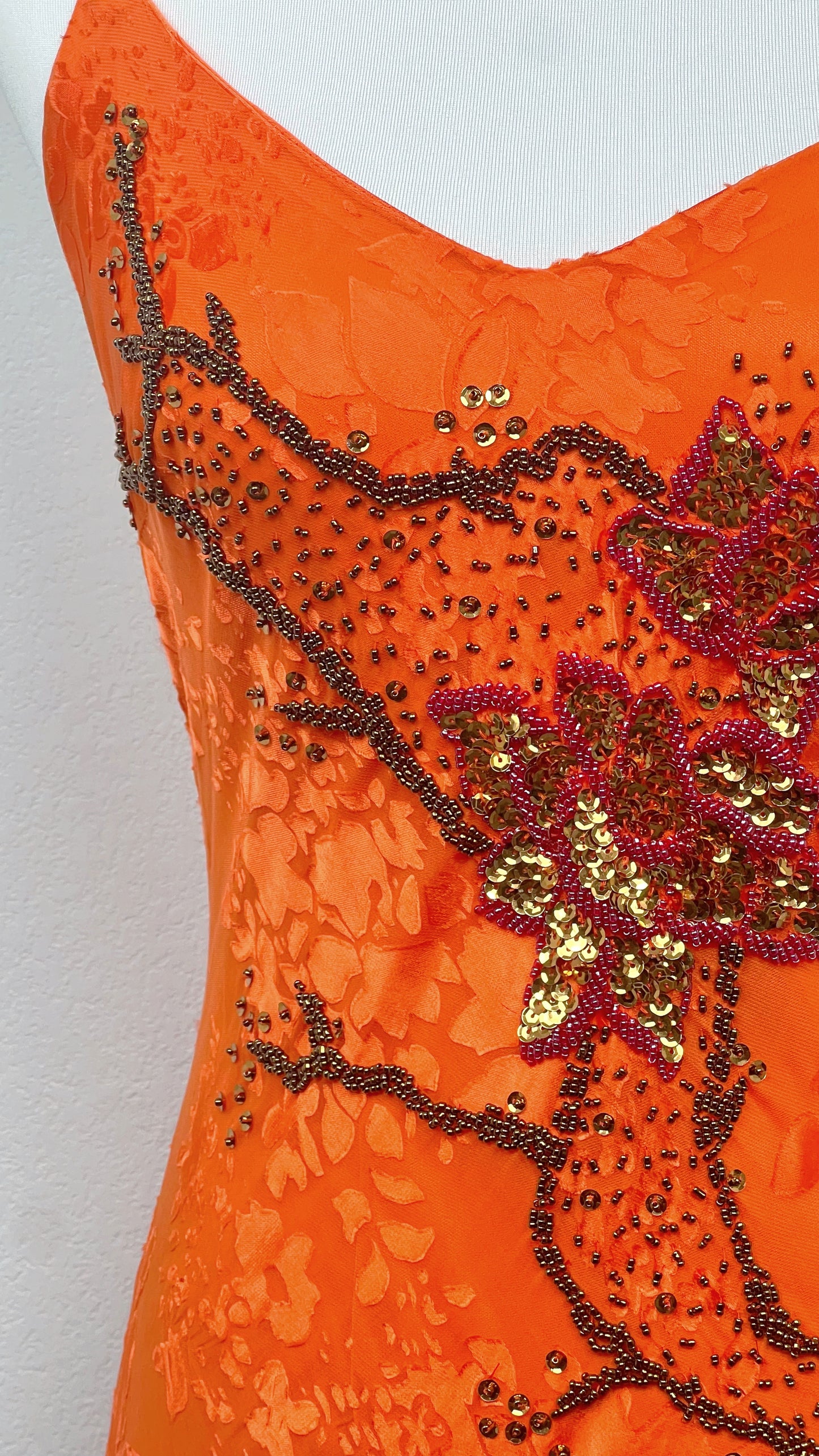 Fire Blossom Gown