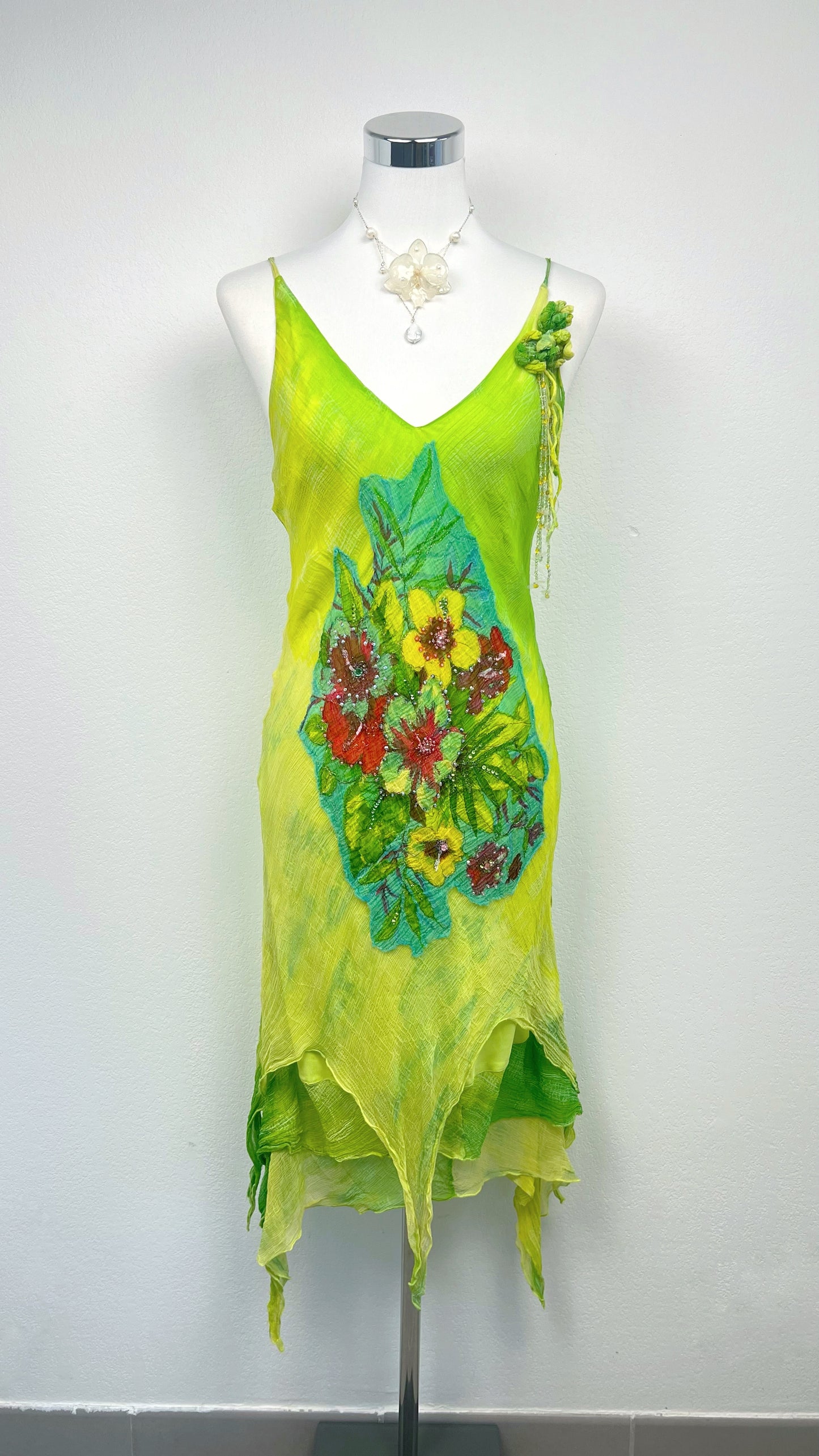 RARE Forest Lily Derhy Dress