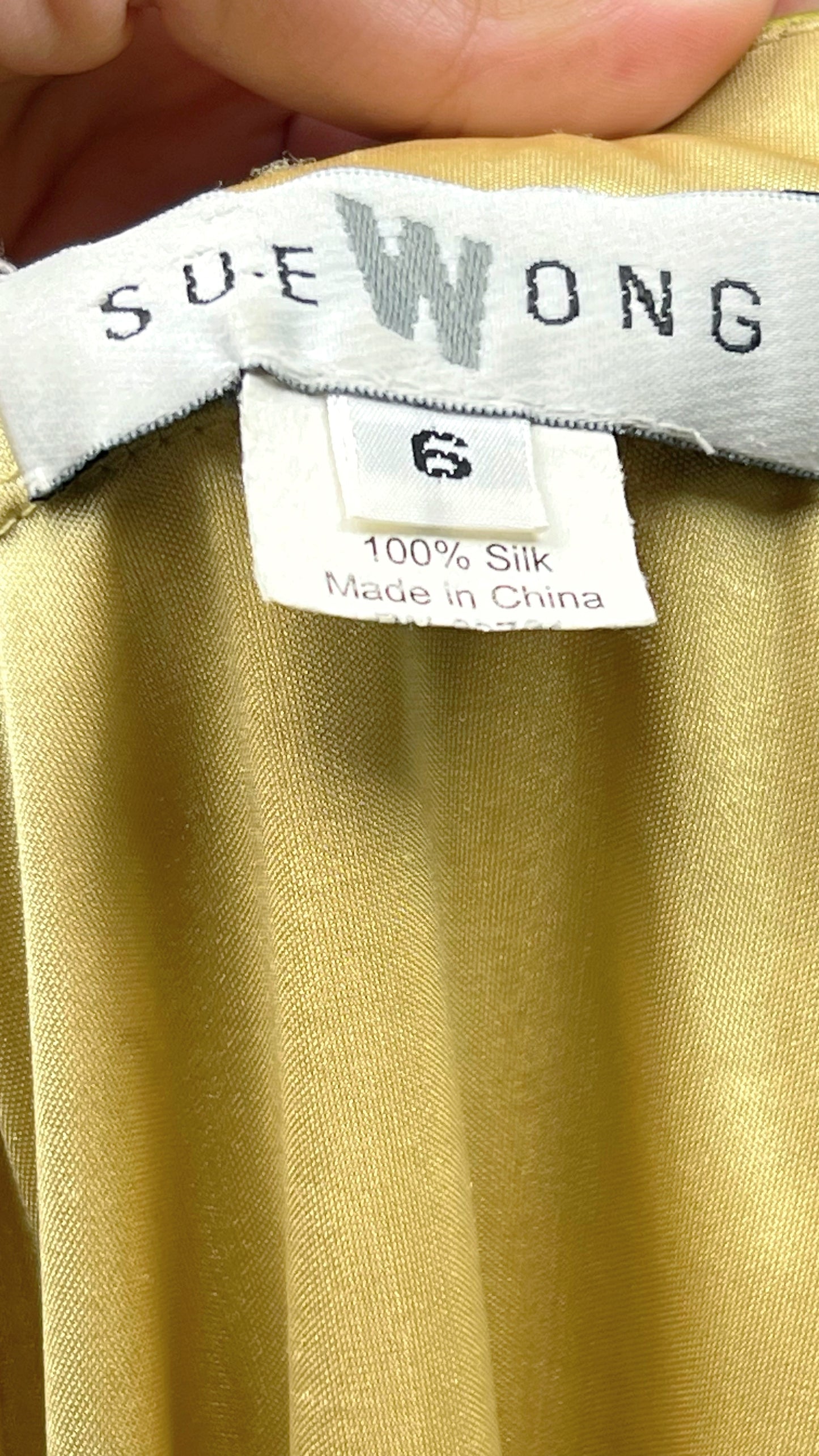 Golden Fairy Dress by SUE WONG