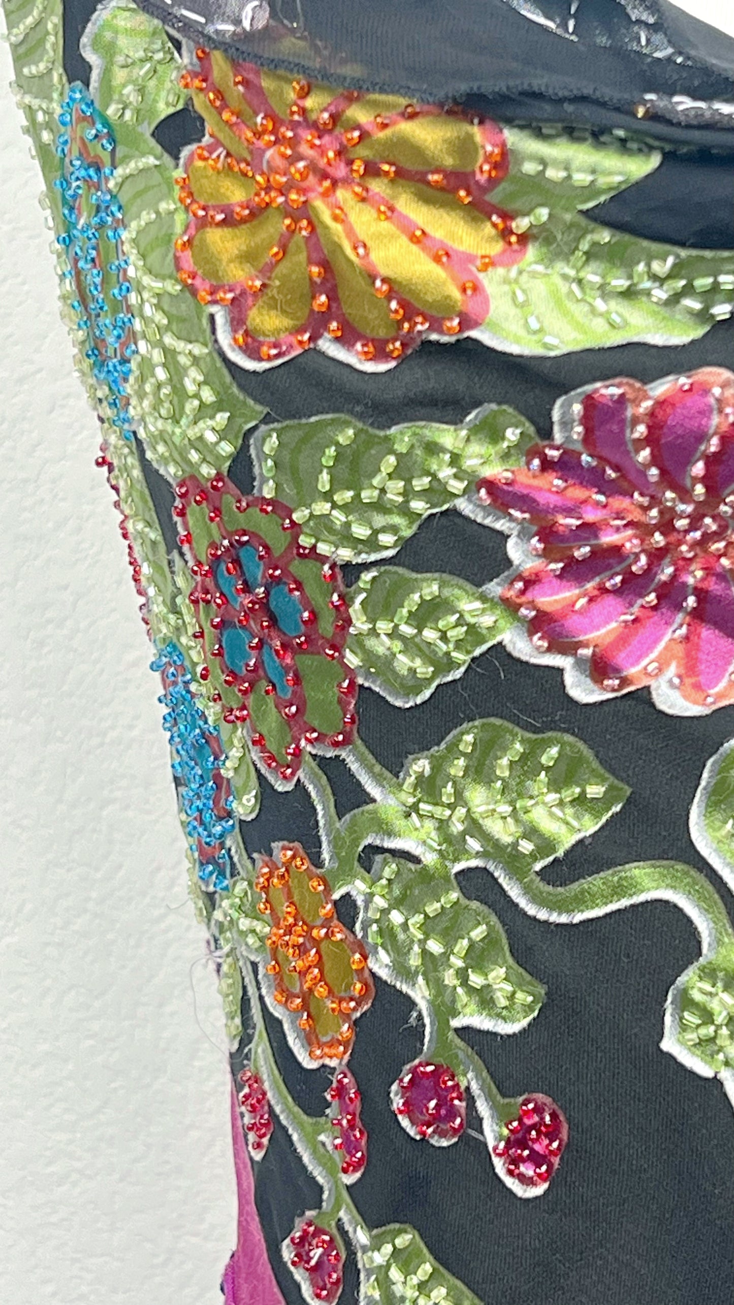 Bohemian Bloom Derhy Poncho