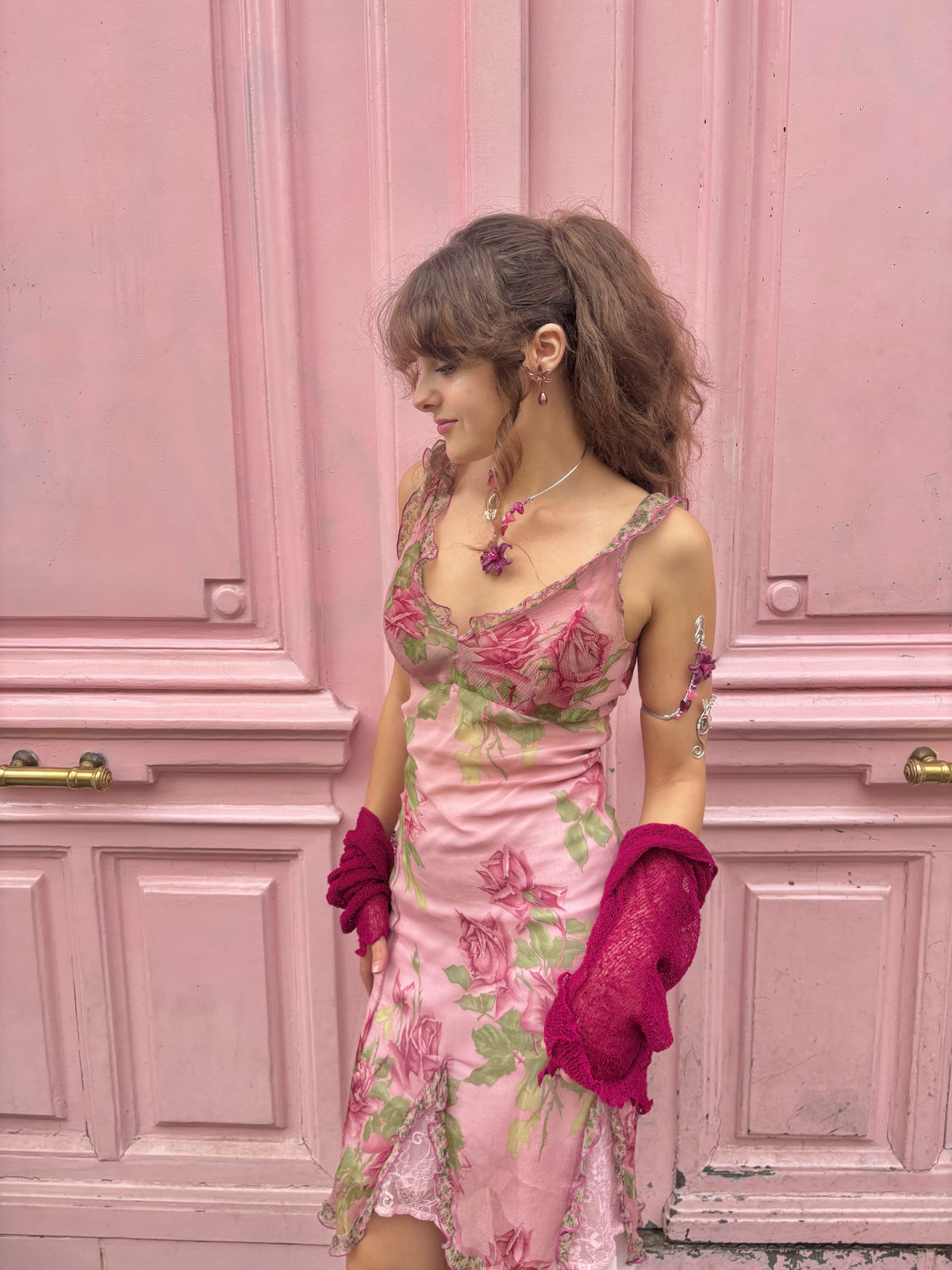 "Rory” Iconic Rare Betsey Johnson Silk Dress