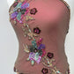 Aftershock Enchanted Orchid Halter Top