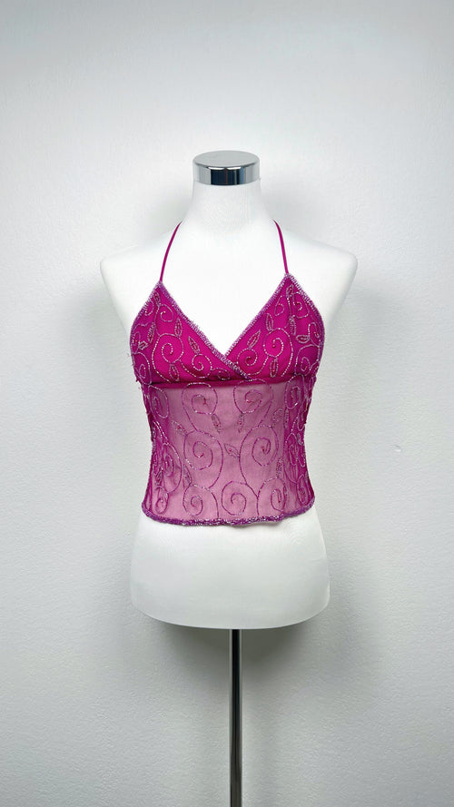 Charlotte Russe RARE Amethyst Top