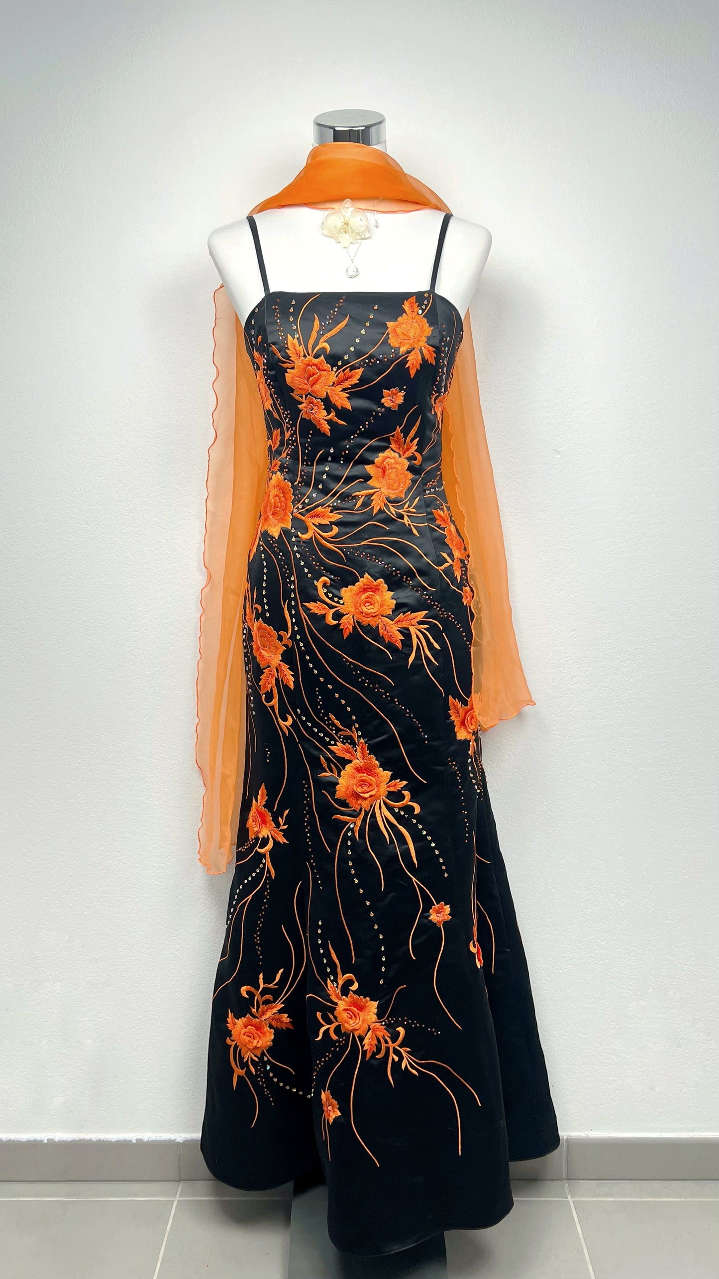 Midnight Marigold Gown