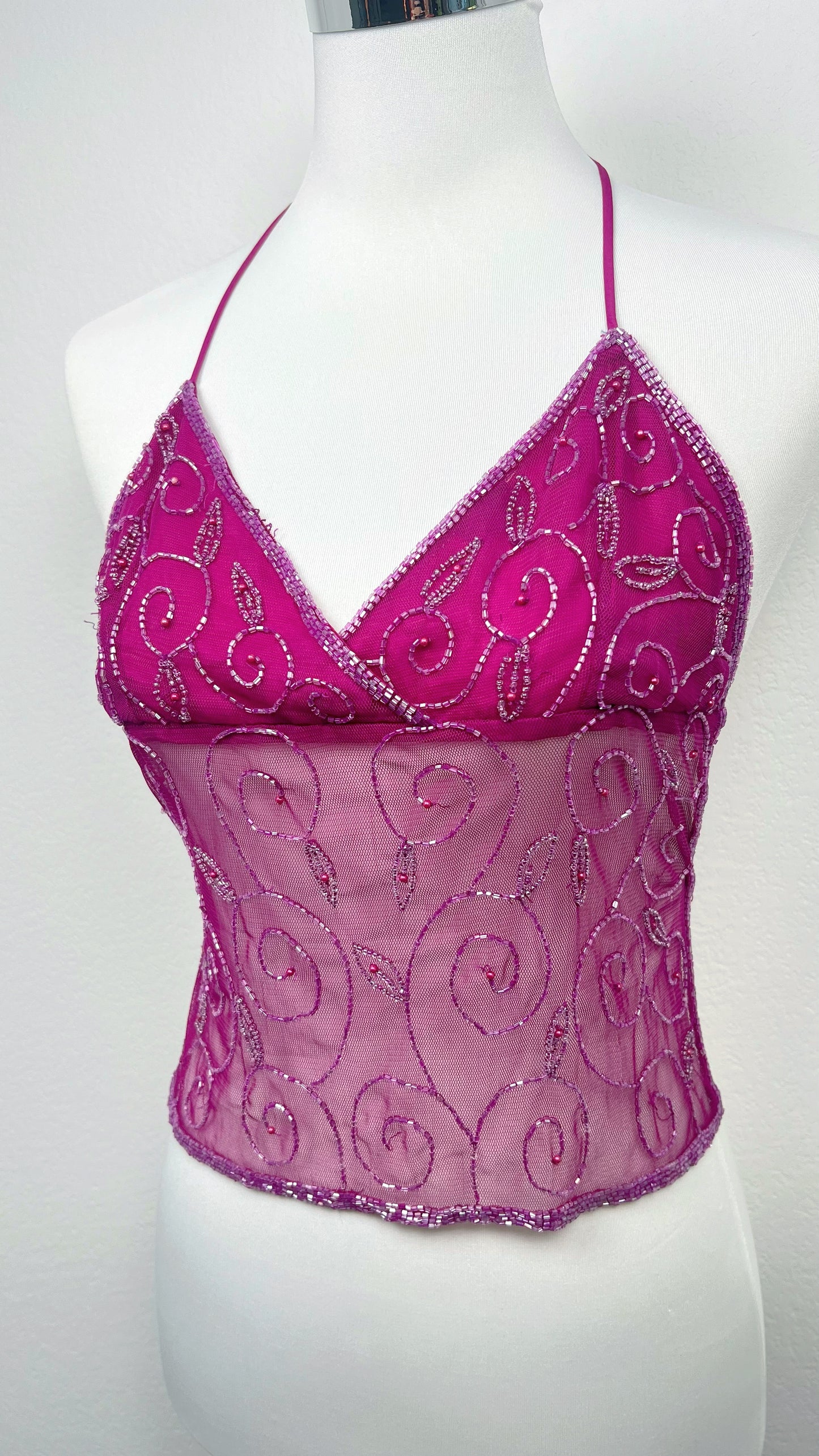 Charlotte Russe RARE Amethyst Top