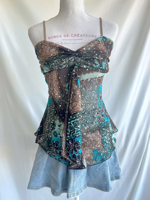"Jungle Mirage" Top