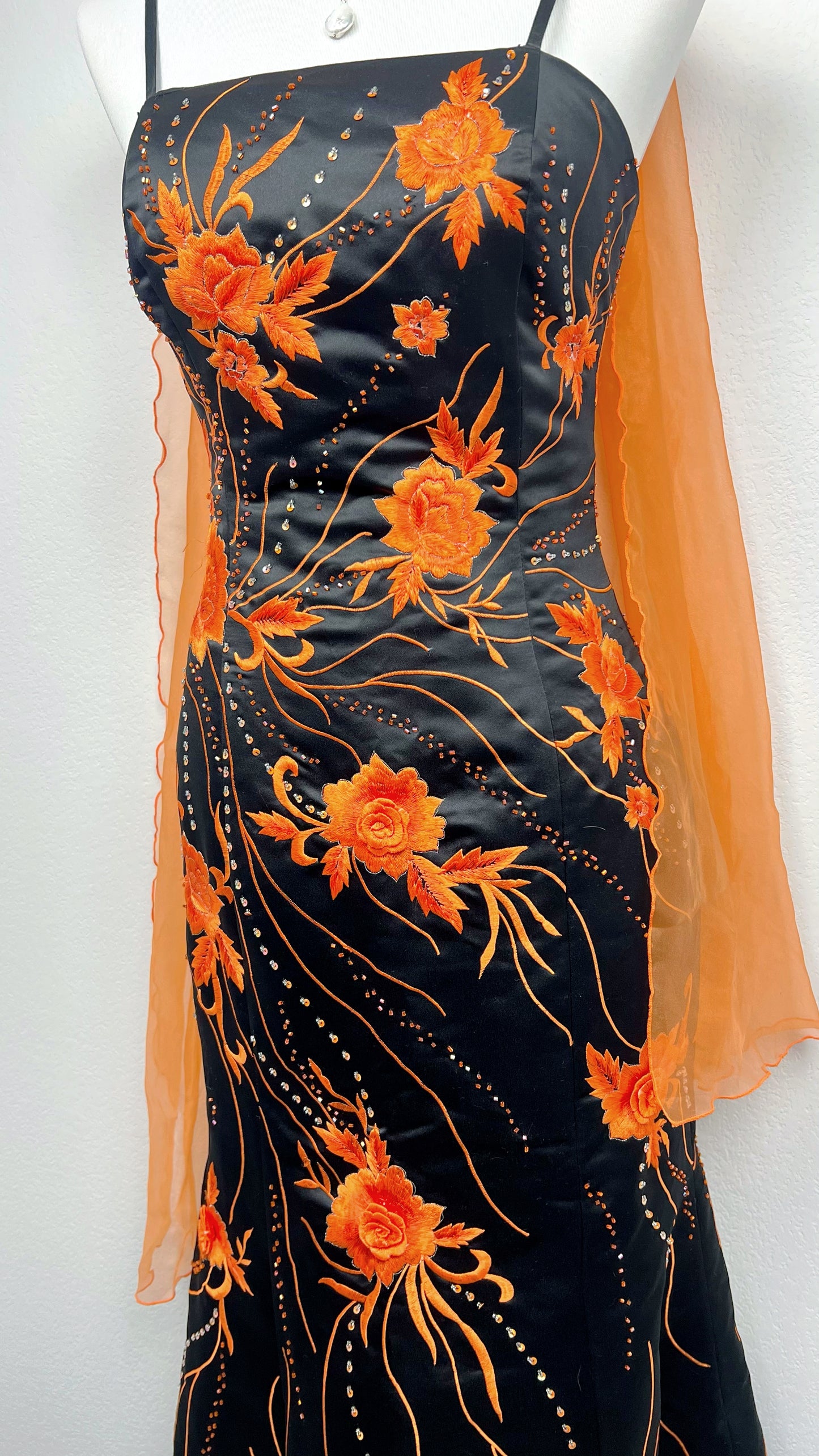 Midnight Marigold Gown