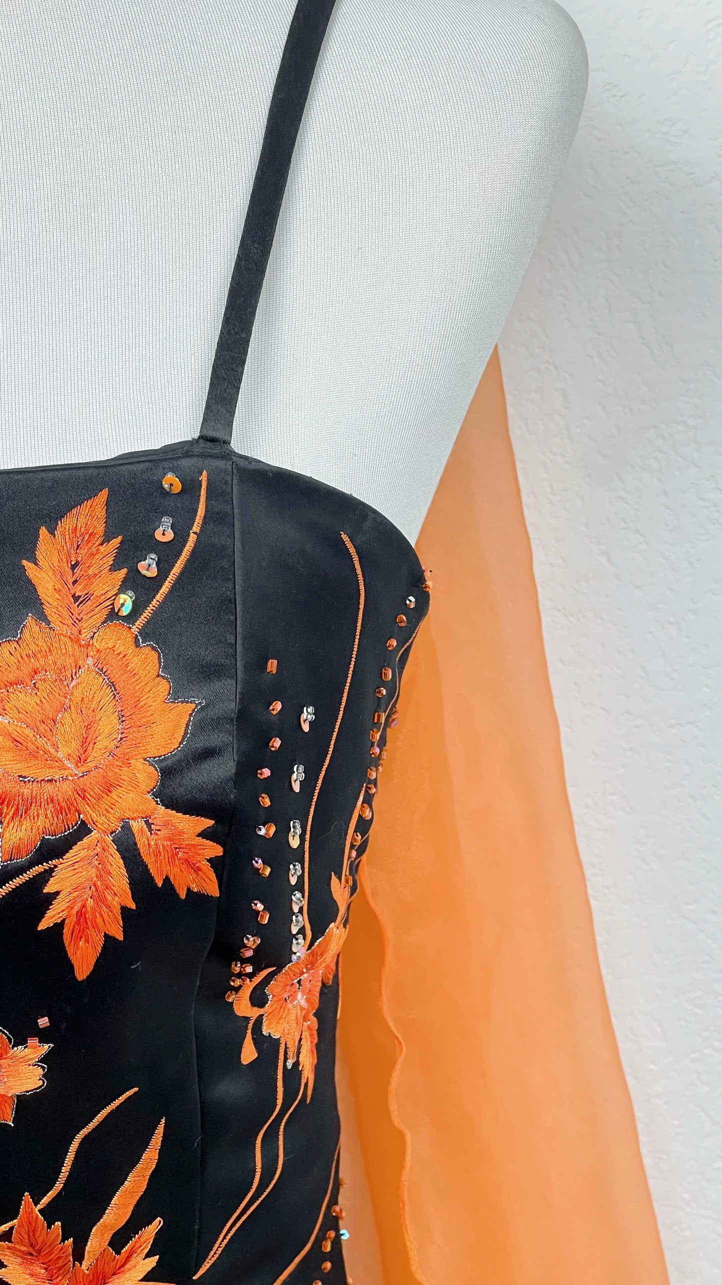 Midnight Marigold Gown