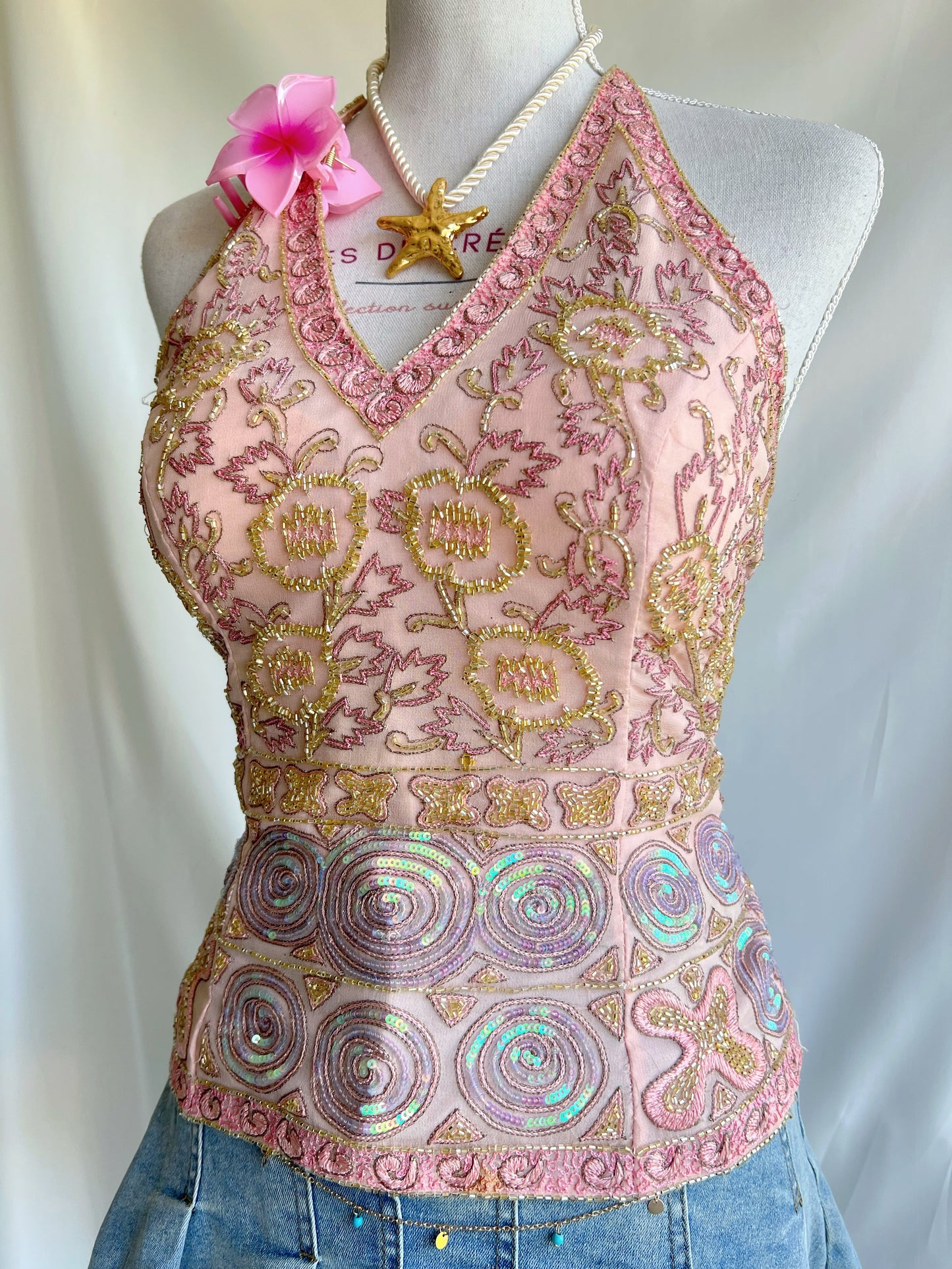 Aftershock "Pink Stardust" Corset