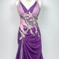 Amethyst Blossom Gown