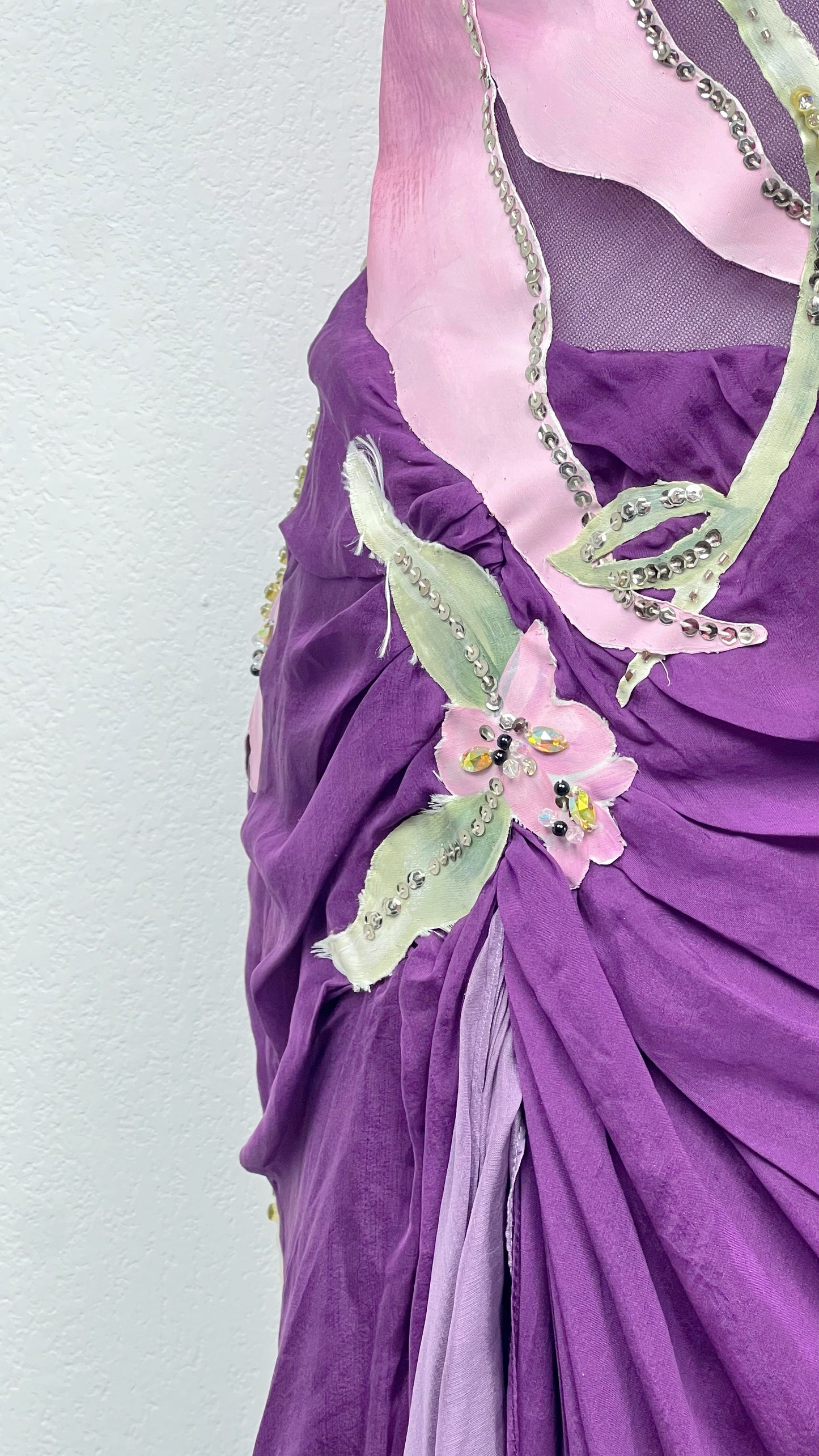 Amethyst Blossom Gown