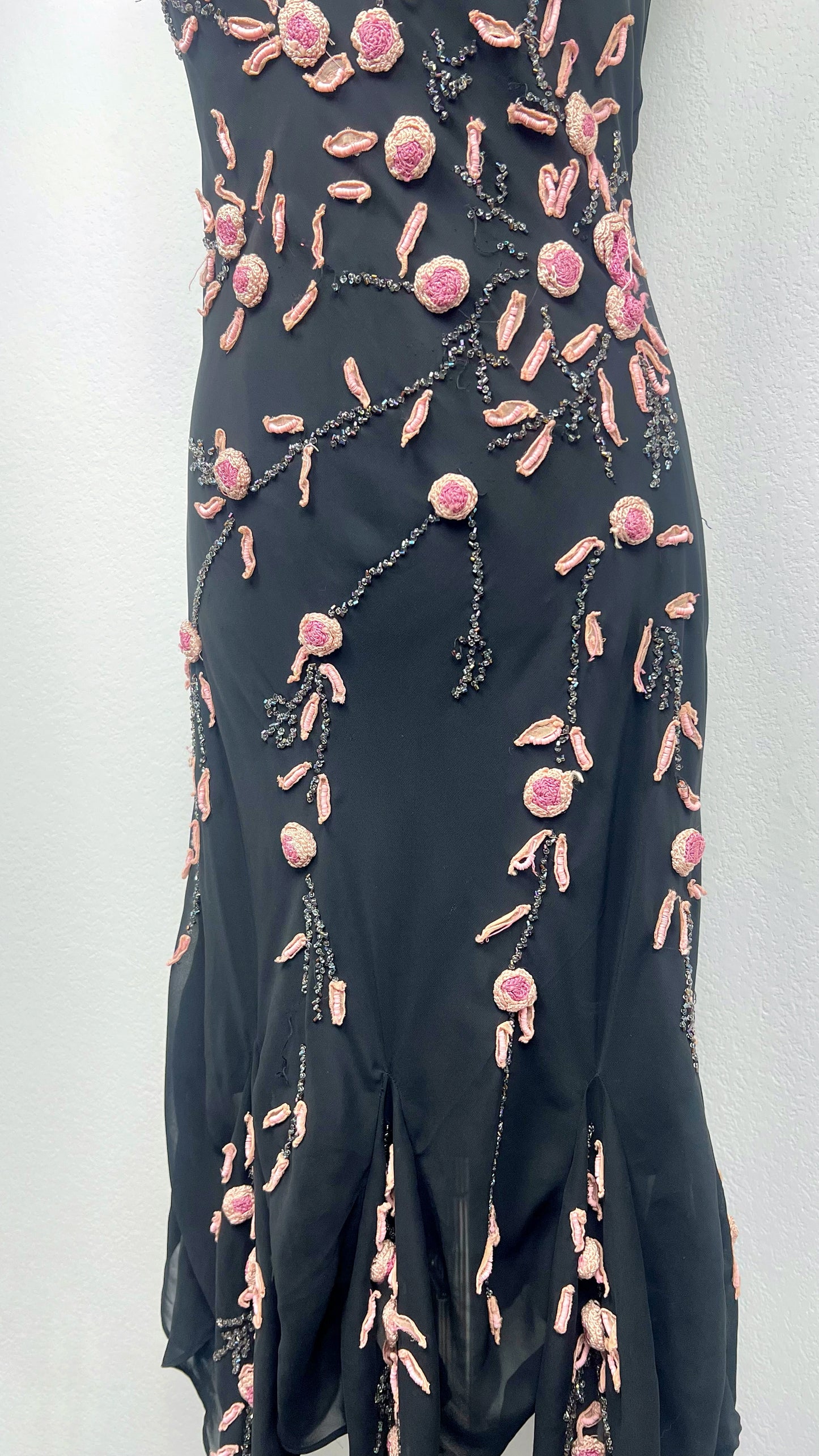 Midnight Blossom Dress