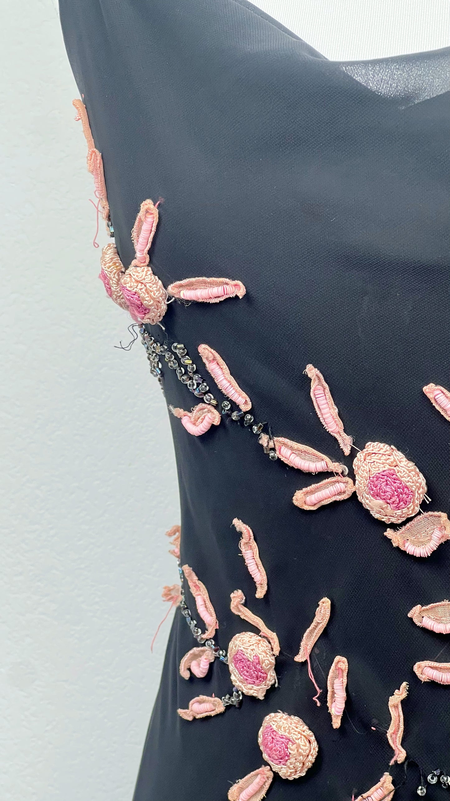 Midnight Blossom Dress