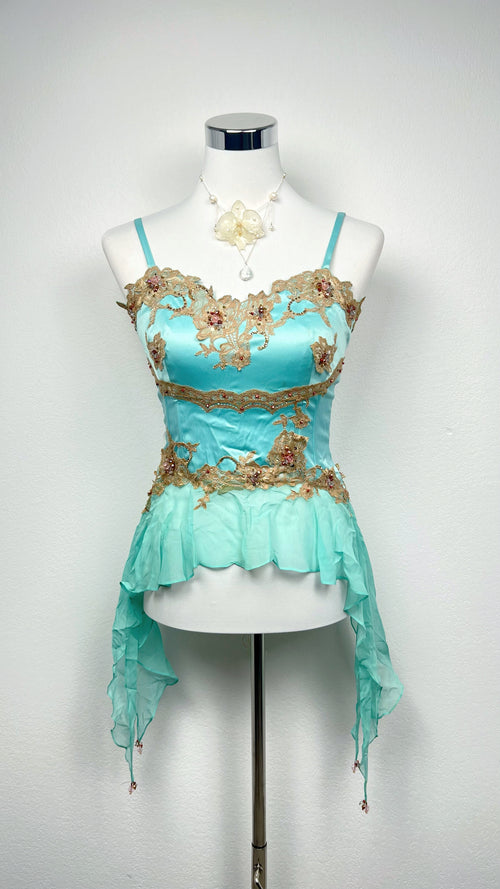 Mandalay RARE Aqua Oracle Top