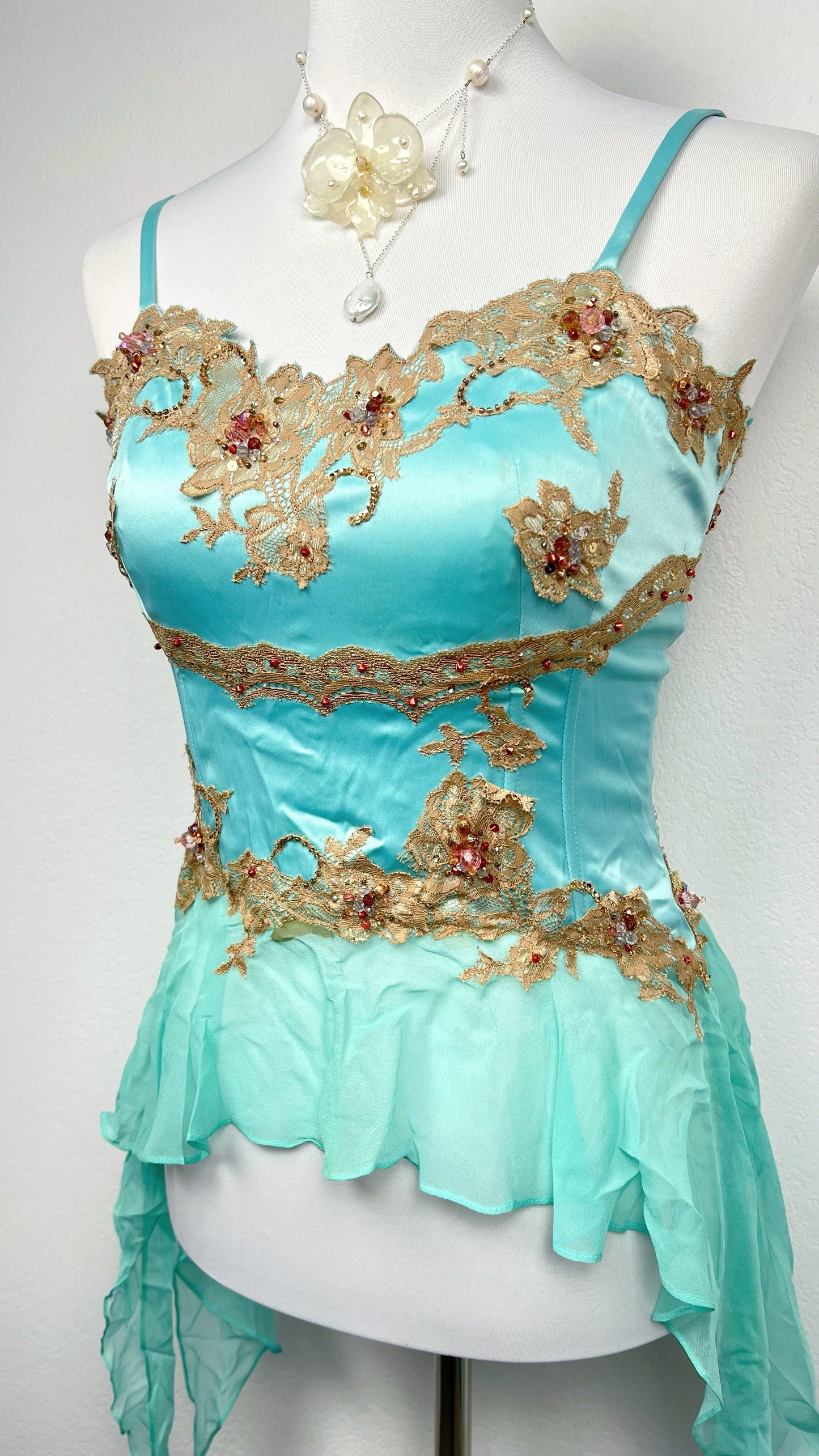 Mandalay RARE Aqua Oracle Top