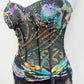 Midnight Butterfly Silk Dress