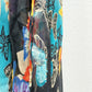 Midnight Butterfly Silk Dress
